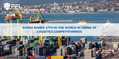 Korea ranks 17th in the world in terms of logistics competitiveness